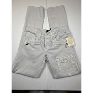 Billy Blues Khaki Cargo Skinny Pants Women's 29 NWT Made USA